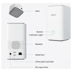 Reolink Home Hub Kit σύστημα παρακολούθησης, Home Hub + 2 x Altas