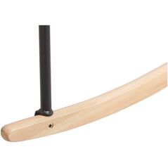 Βελούδινη κουνιστή καρέκλα Beliani Grey LIARUM 8287475 4251682218757