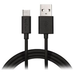 Καλώδιο USB Veho USB-A - USB-C 1 m Μαύρο (VCL-003-C-1M)