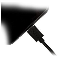 Καλώδιο USB Veho USB-A - USB-C 1 m Μαύρο (VCL-003-C-1M)