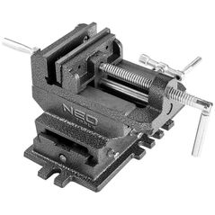 Neo Διπλός σταυροειδής μέγγενη μηχανής 100 mm (35-035)