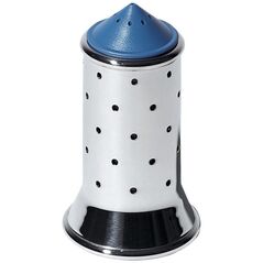 Αλατιέρα Alessi με μπλε πώμα από ανοξείδωτο χάλυβα (MGSAL)