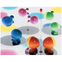 Σετ αλατιέρας και πιπεριέρας από ανοξείδωτο χάλυβα και ρητίνη, λευκό (ASG02 BW)