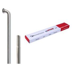 Cn Spoke ακτίνες STD14 2.0-2.0-2.0 ανοξείδωτο ατσάλι 278mm ασημί + νίπλες 144τμχ. (CN-STD278)