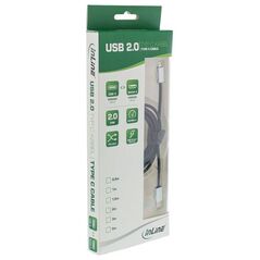 Καλώδιο USB InLine USB-C - microUSB 1.5 m Μαύρο (35844)