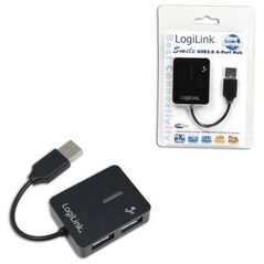 HUB USB LogiLink 4x USB-A 2.0 (UA0139)