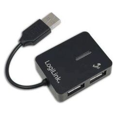 HUB USB LogiLink 4x USB-A 2.0 (UA0139)