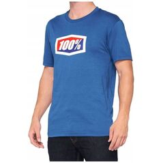 100% T-shirt 100% OFFICIAL κοντομάνικο μπλε μέγεθος XL (NEW)