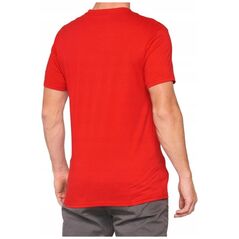 100% T-shirt 100% TILLER κοντομάνικο κόκκινο μέγεθος L (NEW)