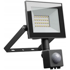 NOCTIS LUX 4 ΦΩΤΙΣΤΙΚΟ 20W NW 230V IP44 116x174x53mm ΜΑΥΡΟ αισθητήρας κίνησης PIR