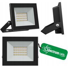 NOCTIS LUX 4 ΠΡΟΒΟΛΕΑΣ 20W CW 230V IP65 116x92x24 mm ΜΑΥΡΟ