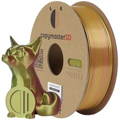 Νήμα Tri-Silk για εκτυπωτή 3D, 1.75 mm, χρυσό/χαλκό/μαύρο