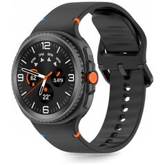 Λουράκι Tech-Protect Σιλικόνης Samsung Galaxy Watch 8 / Classic 40/44/46mm Μαύρο