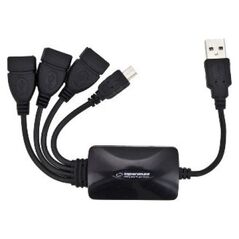 USB HUB Esperanza 1x miniUSB αρσενικό + 3x USB-A 2.0 (EA-114)