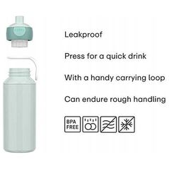 Παιδικό Μπουκάλι Pop-Up Campus 400 ml Unicorn Glow 107410065411