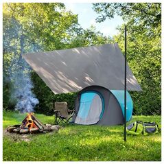 NC17111 ΤΑΡΠ ΠΛΑΧΤΑ ΜΠΙΒΑΚΟΒΑ ΚΕΜΠΙΝΓΚΟΒΑ 230X140 CM ΜΠΛΕ Nils Extreme CAMP