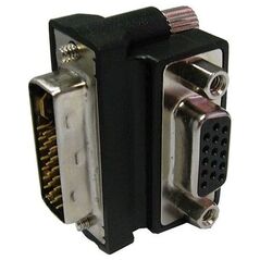 Προσαρμογέας AV Delock DVI-D - D-Sub (VGA) μαύρο (65172)