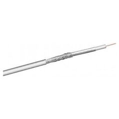 Καλώδιο Goobay 100 dB ομοαξονικό καλώδιο κεραίας, διπλή θωράκιση, CCS, 100 m, λευκό - Εσωτερικό Αγωγός υλικού CCS