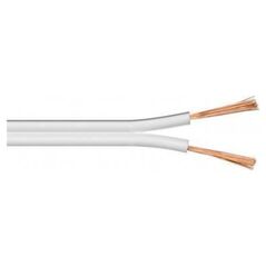 Καλώδιο Goobay ηχείων λευκό CCA - Μήκος καλωδίου 100 μ