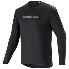 Alpinestars Μπλούζα με μακρύ μανίκι ALPINESTARS A-ARIA POLARTEC SWITCH LS JERSEY, Μαύρο Μέγεθος: M