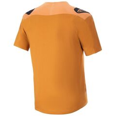 Alpinestars Κοντομάνικη Μπλούζα ALPINESTARS A-ARIA POLARTEC SWITCH SS JERSEY, Σκούρο Χρυσό Μέγεθος: XL