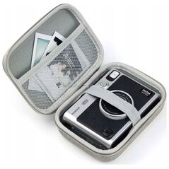 Θήκη LoveInstant Θήκη Θήκη Θήκη Θήκη Τσάντα Για Fuji Instax Mini Evo Liplay Link 2 Se / Γκρι Μεσαίο