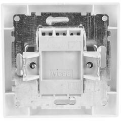 Διπλός διακόπτης με φωτισμό VCX LC 04 Λευκό