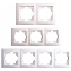 Μονός διακόπτης με φωτισμό VCX LC 03 Λευκό