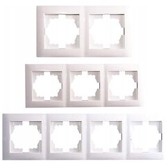 Διπλός διακόπτης σκάλας VCX LC 05 Λευκός