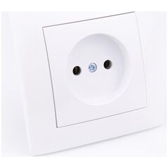 Μονή πρίζα VCX LC 07 Λευκό