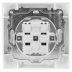 Μονή πρίζα VCX LC 07 Λευκό