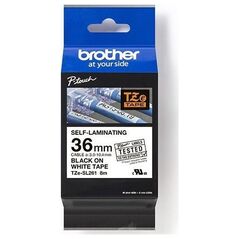 Brother Brother αυθεντική ταινία για εκτυπωτές ετικετών, Brother, TZE-SL261, μαύρη εκτύπωση/λευκό υπόστρωμα, πλαστικοποιημένη, 8m, 36mm