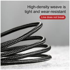 Καλώδιο USB Baseus USB-A - USB-C 0.5 m Κόκκινο (CATKLF-A09)