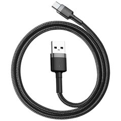 Καλώδιο USB Baseus USB-A - USB-C 0.5 m Μαύρο-γκρι (CATKLF-AG1)
