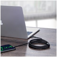 Καλώδιο USB Baseus USB-C - USB-C 2 m Μαύρο-γκρι (BSU1006GRYBLK)