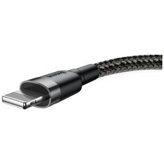 Καλώδιο USB Baseus USB-A - Lightning 2 m Μαύρο-γκρι (6953156275010)