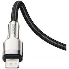 Καλώδιο USB Baseus USB-C - Lightning 0.25 m Μαύρο (CATLJK-01)