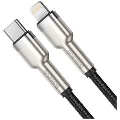 Καλώδιο USB Baseus USB-C - Lightning 2 m Μαύρο (CATLJK-B01)