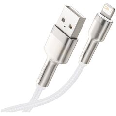 Καλώδιο USB Baseus USB-A - Lightning 1 m Λευκό (CALJK-A02)