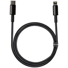 Καλώδιο USB Baseus USB-C - Lightning 1 m Μαύρο (6953156232037)