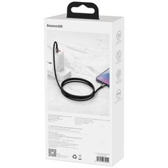 Καλώδιο USB Baseus USB-C - Lightning 2 m Μαύρο (6953156232044)