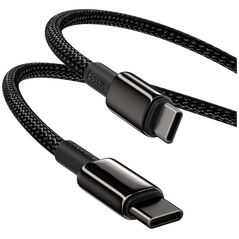 Καλώδιο USB Baseus USB-C - USB-C 2 m Μαύρο (CATWJ-A01)