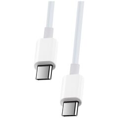 Maxlife MXUC-05 cable USB-C - USB-C 1,0 m 60W white 5900495985187