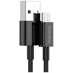Καλώδιο USB Baseus USB-A - microUSB 2 m Μαύρο (BSU2823BLK)