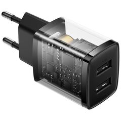Φορτιστής Baseus Compact 2x USB-A 2.1 A (CCXJ010201)