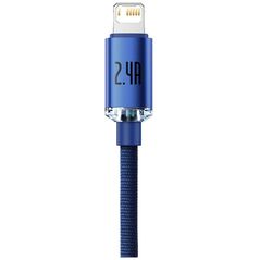 Καλώδιο USB Baseus USB-A - Lightning 2 m Μπλε (BSU3025BLU)