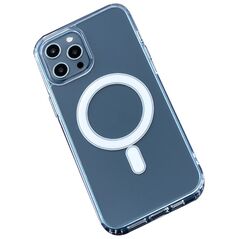 Anti Shock 1,5 mm Mag case for iPhone 12 Mini 5,4" transparent big hole 5900495033536