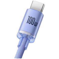 Καλώδιο USB Baseus USB-A - USB-C 2 m Μωβ (baseus_20220224125845)