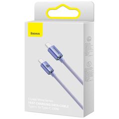 Καλώδιο USB Baseus USB-C - USB-C 2 m Μωβ (baseus_20220224134343)