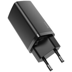 Φορτιστής Baseus GaN2 Lite 1x USB-A 1x USB-C 3 A (CCGAN2L-B01)